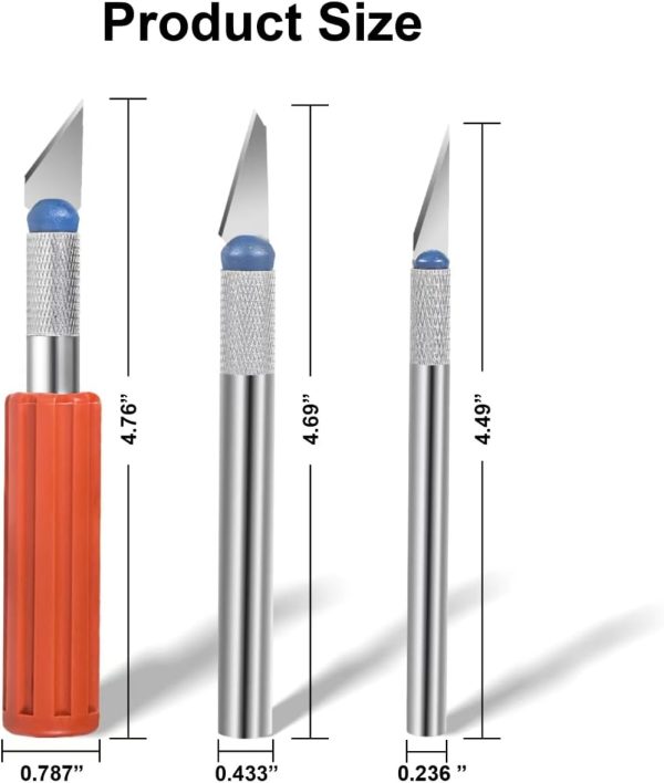 13-piece Precision Exacto Knife Set, including hobby and craft knives as well as blades, is the perfect choice for pumpkin carving, model making and DIY projects. 13 piece dining set