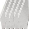 Fiskars Standard Blades for Precise Starts and Slicing Lightweight Materials, 360 Swivel Blade for Curves and Tight Patterns, No.11, 5 Pack 5-pack