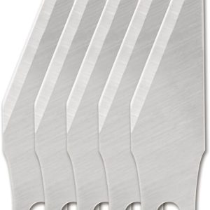 Fiskars Standard Blades for Precise Starts and Slicing Lightweight Materials, 360 Swivel Blade for Curves and Tight Patterns, No.11, 5 Pack 5-pack