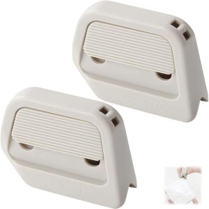 2 Pcs Box Cutter Retractable, Slice Box Opener Tool, Small Ceramic Box Cutter Safety, Magnetic Package Opener(White) retractable pergola