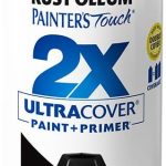 Rust-Oleum 334020 Painter's Touch 2X Ultra Cover Spray Paint, 12 oz, Flat Black touchland hand sanitizer
