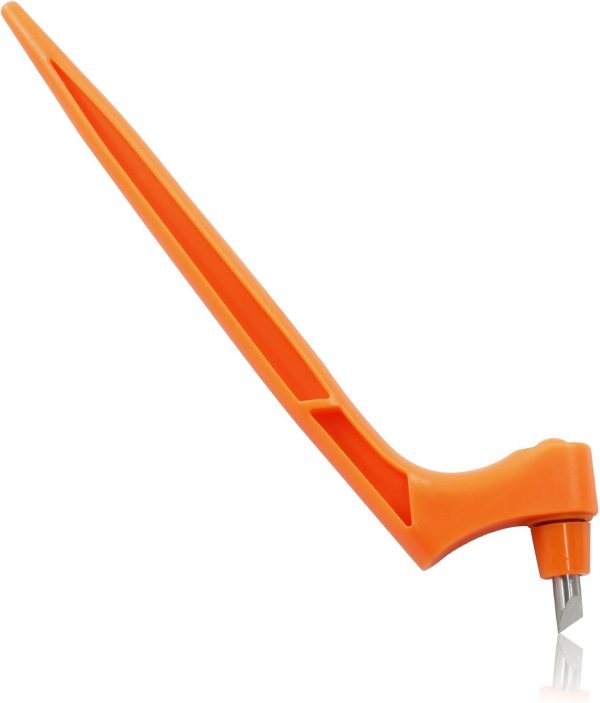 Craft Cutting Tools Pen, Craft Cutting Knives with 3 different 360 Degree Rotating Blades Stainless Steel Cutter Pen for Stencils Scrapbooks DIY Crafts (Orange) withings