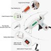 Mini Hot Glue Gun Kit with 30 Glue Sticks - Fast Preheating Hot Melt Gun, High Temp for School Crafts DIY Arts and Quick Home Repairs(White) minimax m2