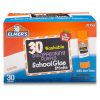 Elmer's Disappearing Purple School Glue Sticks, Washable, 7 Grams, 30 Count - Poster, Vision Board, Back to School, Bulk Pack for Classrooms, #1 Teacher Brand elmer ker