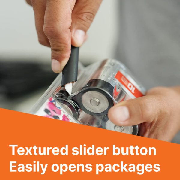 Slice 10513 Pen Cutter, 3 Position Manual Blade, Cuts Packages, Cardboard Box, Stays Sharp up to 11x Longer Than Metal Blades-3