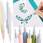 6 Pieces Art Cutting Tools Knife Pen Craft Paper Cutter Pen Carving Tools for DIY Kit Scrapbooking Drawing and Crafting Utility Precision Paper Cutting Tool craft of exile