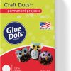 Glue Dots Double-Sided Adhesive, 1/2 Inch, 200 Clear Dots for Crafts double-sided cold plate