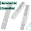 Bates- Replacement Scraper Blades with Dispenser, 4 Inch, 2 Pack, 10 pcs/pack, Carbon Steel Razor Blades, Floor Scrapper Blade, Replacement Razor Blades, Paint Scraper Blades, 4 Inch Scraper Blades-4