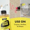 Goo Gone Original Liquid - 8 Ounce - Surface Safe Adhesive Remover Safely Removes Stickers Labels Decals Residue Tape Chewing Gum Grease Tar Crayon Glue-4