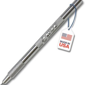 Excel Blades K4 Swivel Craft Knife with #64 Rotating Blade – Precision Hobby Knife for Carving & Crafting Supplies Precision Cutting Tool – Lightweight Aluminum Handle – Made in the USA craftd