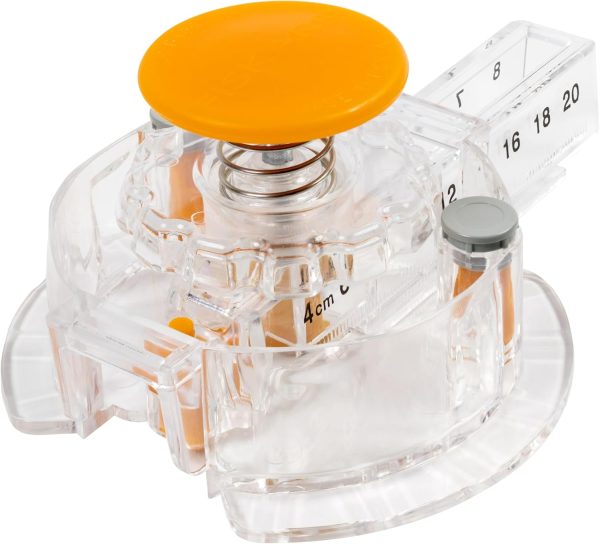 Fiskars Circle Cutter with 3 Replacement Blades - 1" to 8 Cut Length - Arts and Crafts Paper Cutter - Clear/Orange circle of fifths