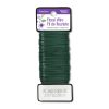 FloraCraft 26 Gauge Floral Wire 270 Feet Green floracraft silk plant cleaner