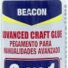 BEACON 3-in-1 Advanced Craft Glue - Fast-Drying, Clear Adhesive for Wood, Ceramics, Fabrics 3-in-1 car backseat organizer