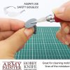 The Army Painter Hobby Knife - Stainless Steel Craft Knife with Soft Grip and 5 Extra Precision Blades - Craft Knife Set, Art Knife & Mouldline Remover for Metal and Plastic Miniatures knife pleat