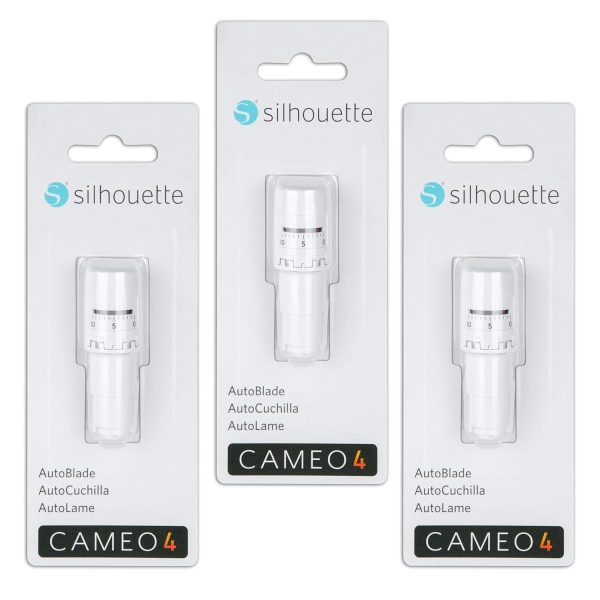 Silhouette AutoBlade for Cameo 4 (3 Pack) silhouette studio