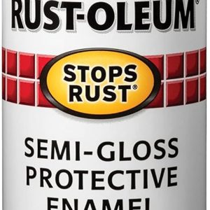 Rust-Oleum 7798830 Stops Rust Spray Paint, 12 oz, Semi-Gloss Black rust-oleum tub & tile refinishing kit