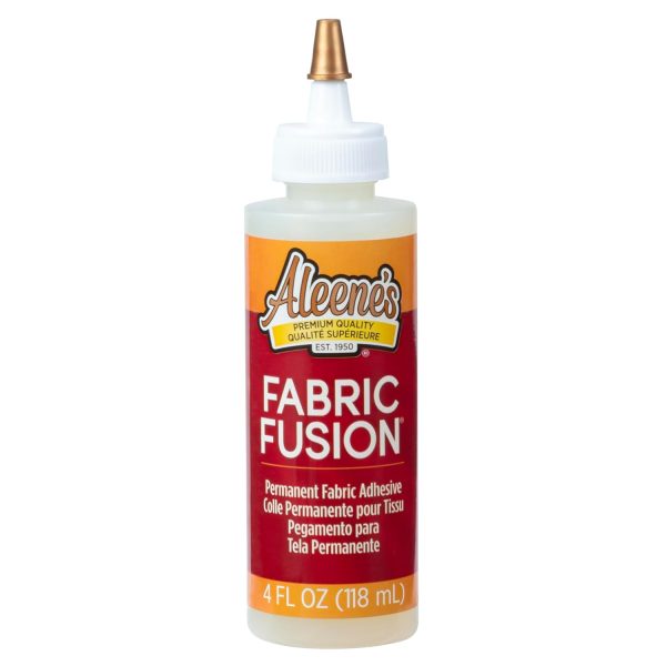 Aleene's Fabric Fusion Glue 4 oz - Permanent, Washable Fabric Adhesive sora2
