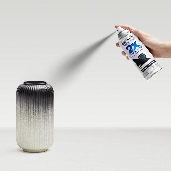 Rust-Oleum 334020 Painter's Touch 2X Ultra Cover Spray Paint, 12 oz, Flat Black rust-oleum