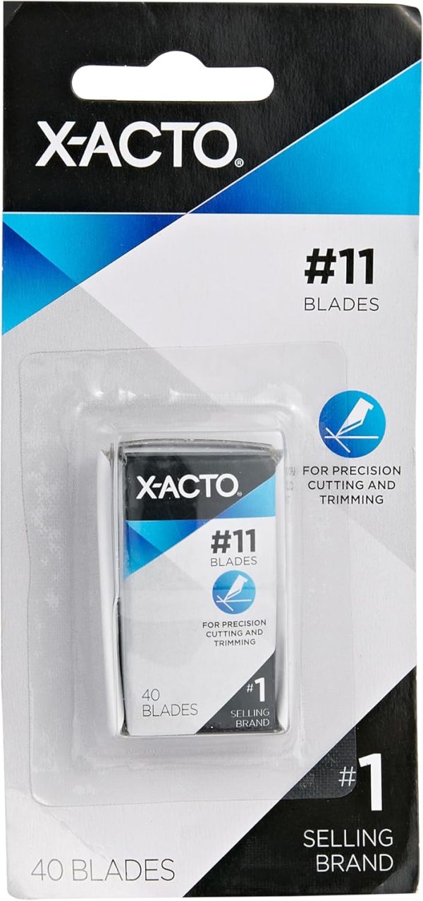 X-ACTO #11 Fine Point Replacement Blades, 40-Pack (X711) fine-tuning