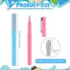2 Pcs DIY Diamond Painting Parchment Paper Cutter Precision Craft Ceramic Blade Knife Pen for Cutting Paper Art with Replaceable Blade, Pink, Blue painting with a twist