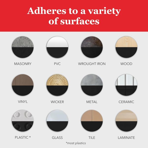 Krylon Fusion All-In-One Adhesive Spray Paint for Indoor/Outdoor Use, 12 oz, Black-4