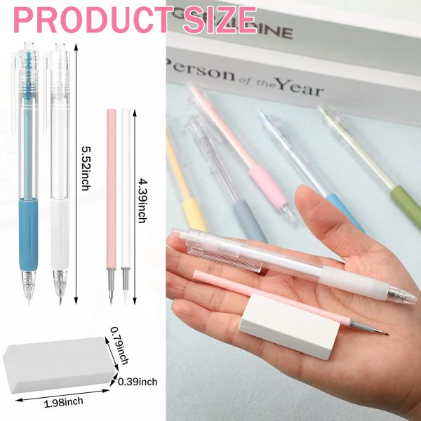 Craft Cutting Tools, 25 Pcs Pen Cutter Tools with Mini Sharpener Utility Students Paper Cutting Retractable Carving Pen with Tungsten Steel and Ceramic Cutter Head Refills craftsmanship