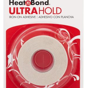 HeatnBond UltraHold Iron-On Adhesive, 7/8 Inch x 10 Yards heatnbond lite iron on adhesive