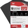 Mr. Pen Adhesive Magnetic Sheets, 4x6 Inch, 10 Pack, Flexible Cuttable Magnets magnetic field