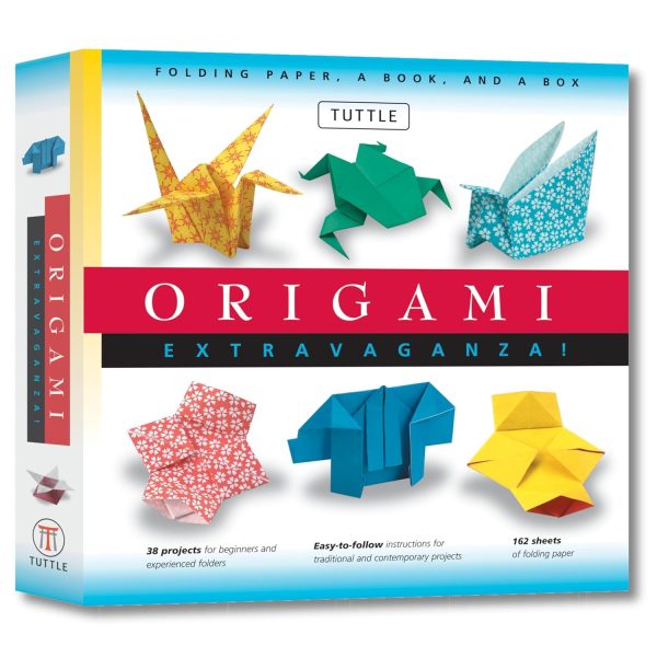 Origami Extravaganza! Folding Paper, a Book, and a Box: Origami Kit Includes Origami Book, 38 Fun Projects and 162 Origami Papers: Great for Both Kids and Adults papercut uiuc