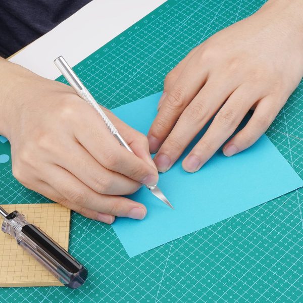 DIYSELF 150 PCS Exacto Knife Blades 11, Sharp Hobby Knife Blades, High Carbon Steel Craft Knife Blade, #11 Replacement Exacto Blade for Art, Scrapbooking, Stencil, Paper Cutting-4