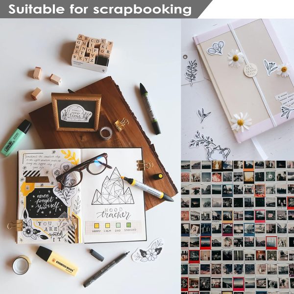 ALLFUN 1000 Pieces Clear Glue Points Dots Double Sided Adhesive Removable for Balloons Craft Sticky-4