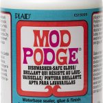 Mod Podge Dishwasher Safe Waterbased Sealer, Glue and Finish (8-Ounce), CS15059 Gloss, 8 Ounce model s