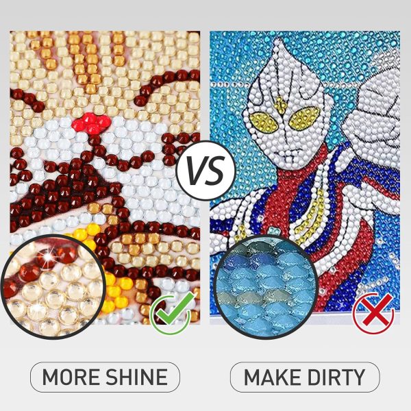 Diamond Painting Sealer, Topwey Diamond Painting Adhesive with Applicator Helps retain Your Diamond Sparkle, Also Applicable to Puzzles for Adults (125 ML 4.4 Fl Oz) diamond earrings