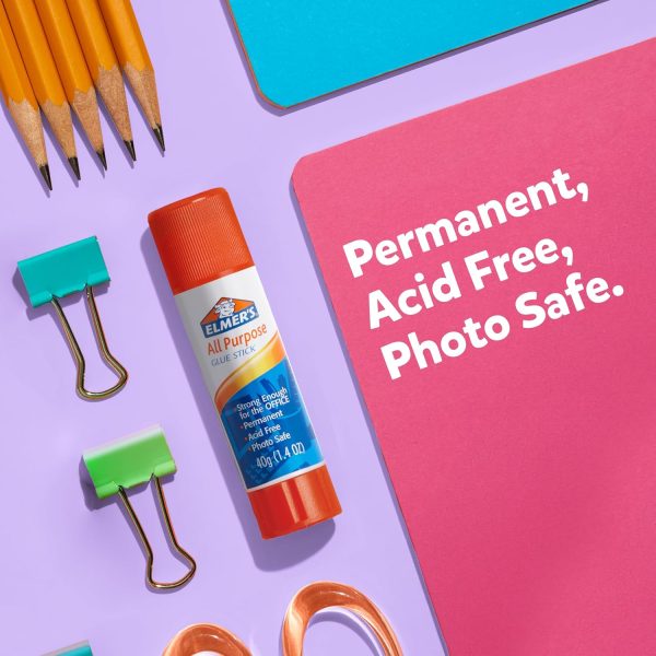 Elmer's School Glue Sticks, Acid-Free, Washable, 30 Count for Crafts & Classroom elmer s bottle tree ranch