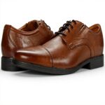 Chaussures Oxford Homme Clarks Tissu Confort Cuir Brun