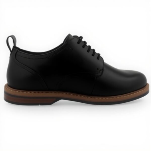 Clarks Aldwin Lace Chaussures Homme Cuir Noir Oxfords