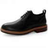 Clarks Aldwin Lace Chaussures Homme Cuir Noir Oxfords