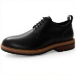 Clarks Aldwin Lace Chaussures Homme Cuir Noir Oxfords