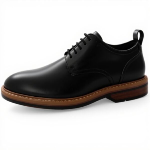 Clarks Aldwin Lace Chaussures Homme Cuir Noir Oxfords