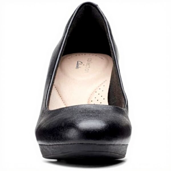 Escarpins Clarks Ambyr Joy Femme Cuir Noir Confort