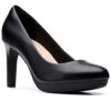 Escarpins Clarks Ambyr Joy Femme Cuir Noir Confort