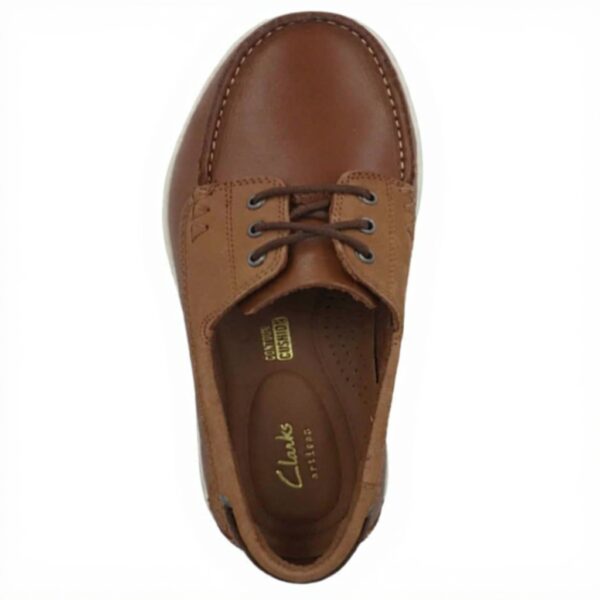 Clarks Bateau Bratton Homme Chaussures Lacets Peau Mouton