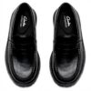 Clarks Berwick Lo Mocassin Homme Cuir Noir Confortable