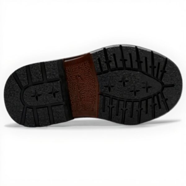 Clarks Burchill Derby Homme Cuir Brun Foncé Oxfords