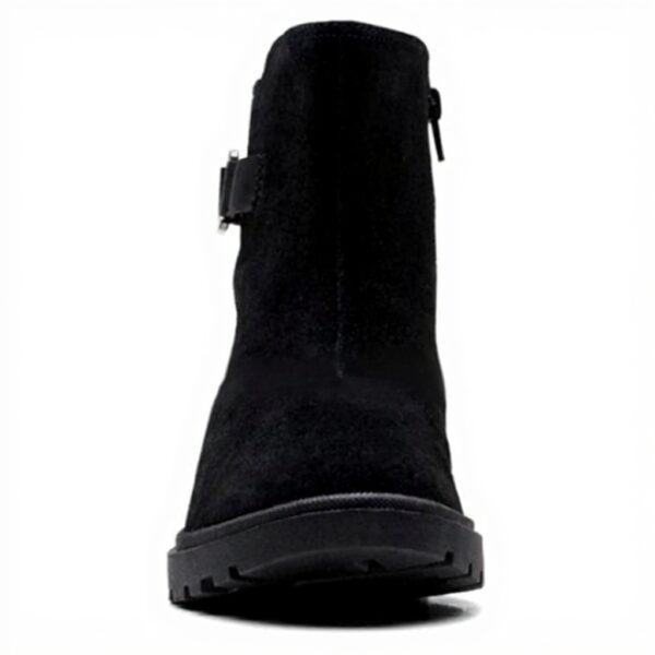 Clarks Calla Mid Botte mi-mollet Femme daim confortable