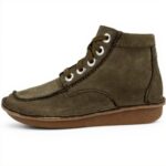 Clarks Cèdre Amusant Botte Femme Confort Tendance Olive