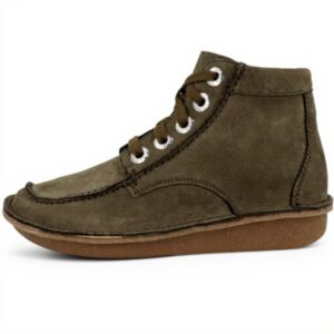 Clarks Cèdre Amusant Botte Femme Confort Tendance Olive