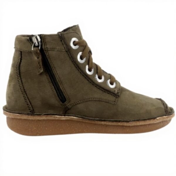 Clarks Cèdre Amusant Botte Femme Confort Tendance Olive