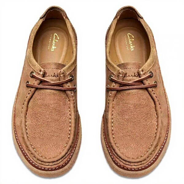 Clarks Clarkwood MOC Homme Mocassin Cuir Confortable