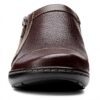 Clarks Cora Giny Mocassin Femme Cuir Confortable Noir Marron